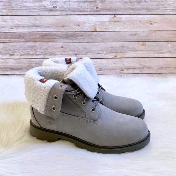 Timberland Shoes - Timberland Linden Woods WP Fleece Fold Down Boots